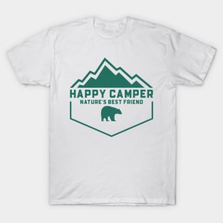 Happy Camper: Nature's Best Friend T-Shirt